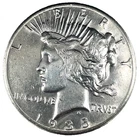 1935 Peace Dollar AU-About Uncirculated  90% Silver $1 US Coin # 560