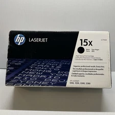 Genuine HP LaserJet 15X (C7115X) Black SEALED Toner/Print Cartridge NEW