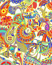 KAUFMAN PREMIUM FABRIC - TREASURES OF ALEXANDRIA - DESIGNS - IVORY