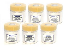 (6 ROLLS) SKmax Pre-taped Masking 3/4" Tape with 1.5 Ft Drop Down Film By 27YDS
