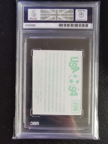 A.OKOCHA / E.AMUNEKE -Rookie- Panini World Cup USA 94 -Green Back- #241 -MGC 9- - Picture 2 of 2