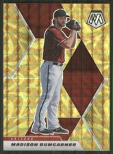 2021 Panini Mosaic Mosaic Reactive Yellow #140 Madison Bumgarner 1346
