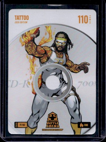 2026 Bo Jackson Battle Arena Griffey Tattoo Fernando Tatis Jr Fire Tracks FT-102