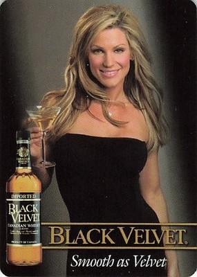 Black Velvet Playing Cards Deck Canadian Whisky Promo Advertising Sealed