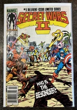 Secret Wars II #1 in a 9 issue limited series (Marvel Comics July 1985) 