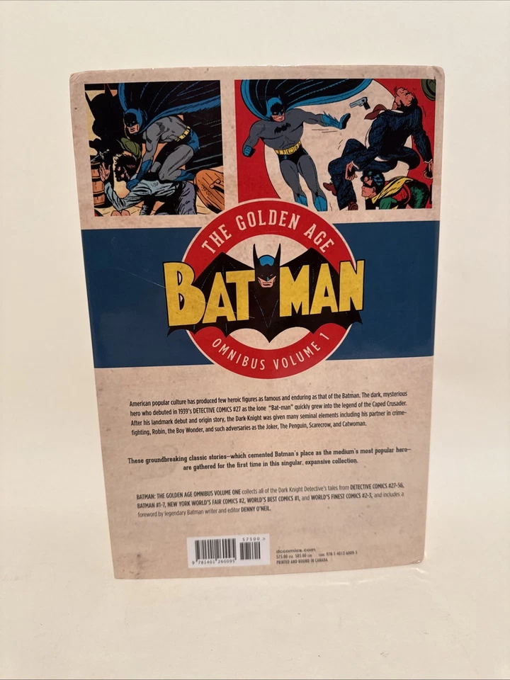 Batman: The Golden Age Omnibus #1 (DC Comics 2015 enero 2016) Foto 3 de 3