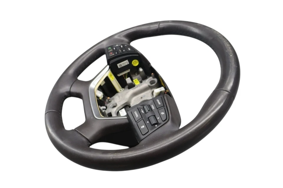 Volante de conductor Genesis G80 17-20 cuero con botón de interruptor 96700B1000 OEM Foto 4 de 4