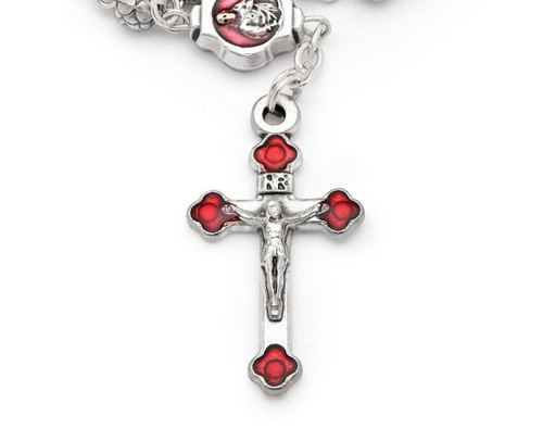 Scapular Rosary with Box Rosary Beads Catholic Prayer Necklace from Vatican - Picture 6 of 10
