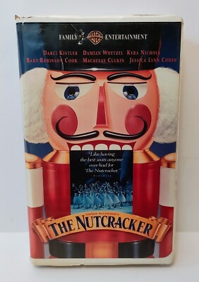 The Nutcracker VHS 1993 Clamshell Case Macaulay Culkin Darci Kistler