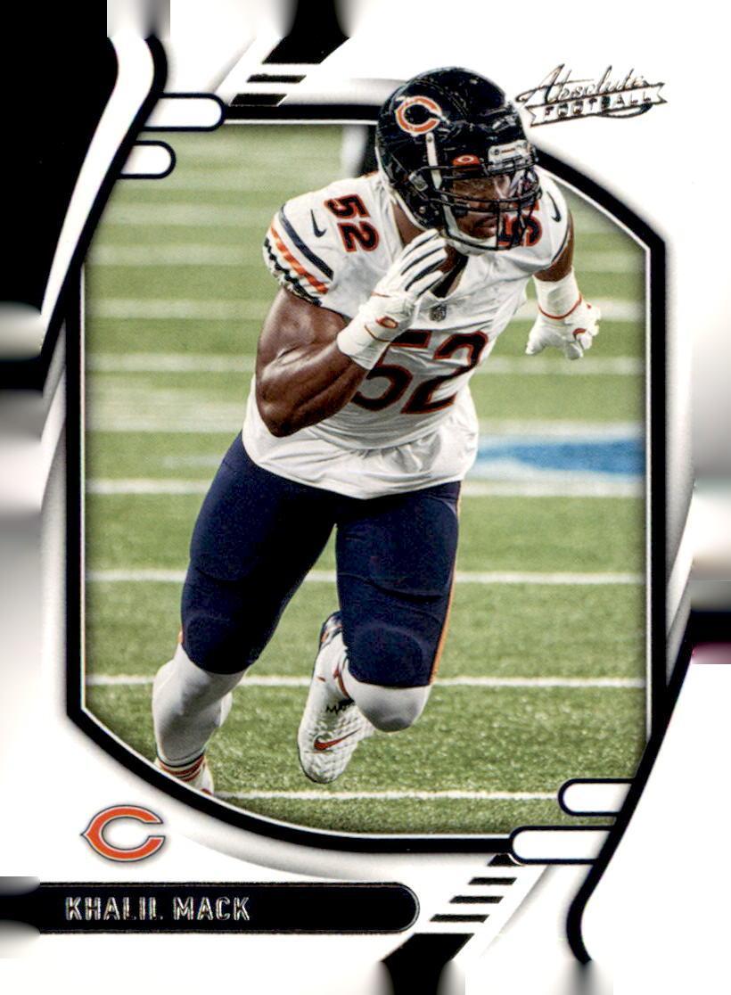 2021 Panini Absolute #21 Khalil Mack Blue