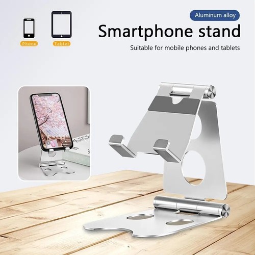 Universal Foldable Aluminum Tablet Mount Holder Stand For iPad iPhone Samsung AU