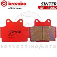 BremsbelÄGe Hinten Brembo Rot Sinter Yamaha FZ6 600 Fazer 1998