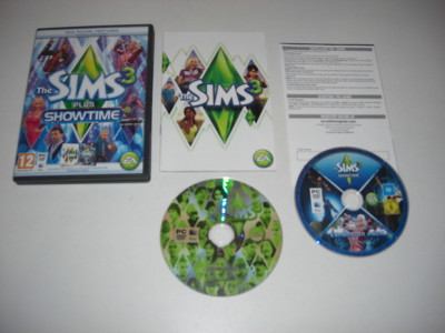 DIE SIMS 3 Plus SHOWTIME Add-On Erweiterungspaket PC DVD Rom Sims3 Simms3
