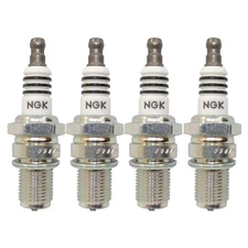 NGK Iridium IX Spark Plug Set (4 Pieces) 3419 For Beetle Campmobile Fastback H4