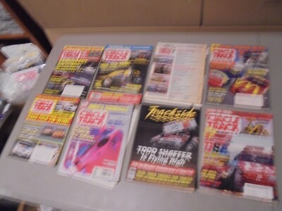 LOT OF 7 MIXED CIRCLE TRACK & RACING TECHNOLOGY MAGAZINE,1 TRACKSIDE ...