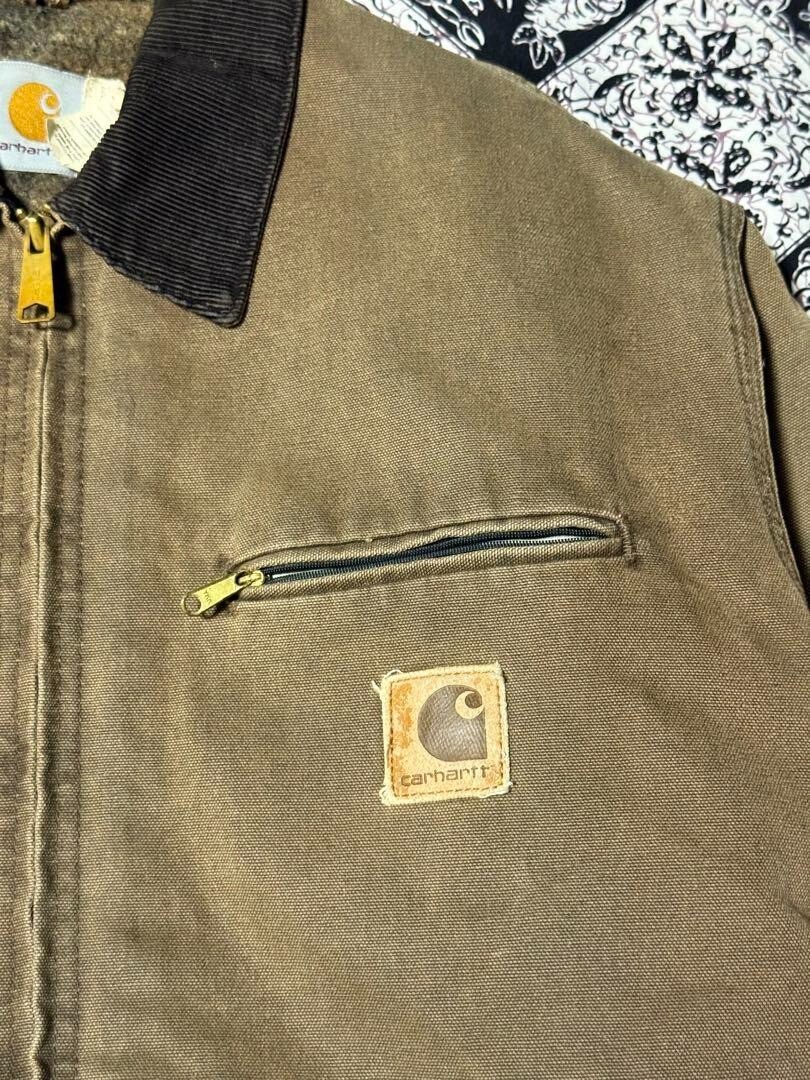 Carhartt Detroit Jacket J43 CHT Men's Size M 90's Vintage