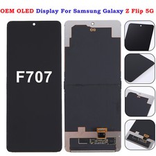 OEM OLED For Samsung Galaxy Z Flip 5G F707 Display Screen Replacement Digitizer