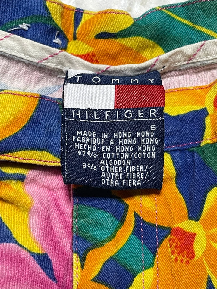 Pantalones Cortos Tommy Hilfiger Mujer 6 Florales Informales Playa Foto 2 de 4