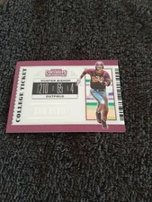 2019 Panini Elite Extra Edition College Ticket Hunter Bishop CT-HB