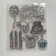 Recollections Clear Stamps"Doodle Birthday"