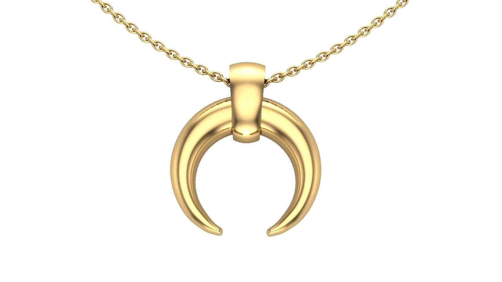 Horn Animals & Insects Fashion Necklaces & Pendants