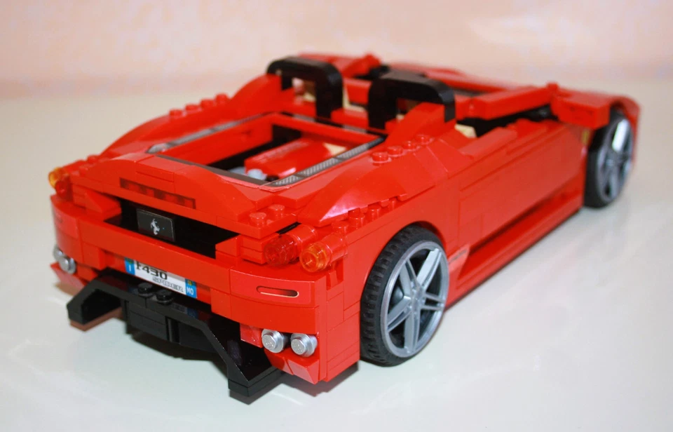 Lego Racers 8671 - Ferrari 430 Spider 1:17 - Photo 3/4