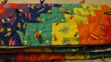 Handmade Baby Quilt For Nursery Toddler Warm Soft Baby Blanket 42" x 44"   170