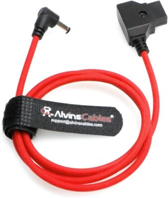 Alvin's Cables Ultra Soft Dtap to DC Cable Right Angle for Atomos Shogun,D-tap t