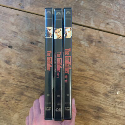 The Godfather 1 2 3 Trilogy I II III DVD SET Marlon Brando francis