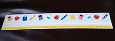 MRS GROSSMAN DESIGN LINES STICKERS SCHOOL SUPPLIES RETIRED *