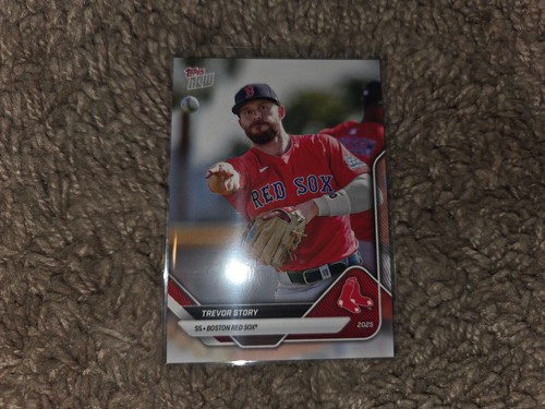 C80: 2025 Topps Now Trevor Story #OD-14 Road to Opening Day Red Sox