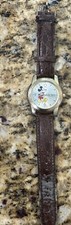 Disney's Mickey Mouse Watch with Brown Leather Band