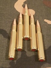 30-06 SPRINGFIELD SNAP CAPS SET OF 5 "SAFETY RED"