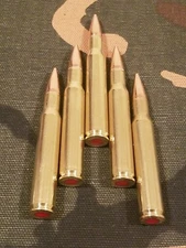 30-06 SPRINGFIELD SNAP CAPS SET OF 5 "SAFETY RED"