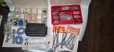 2 cases assorted rc airplane hardware