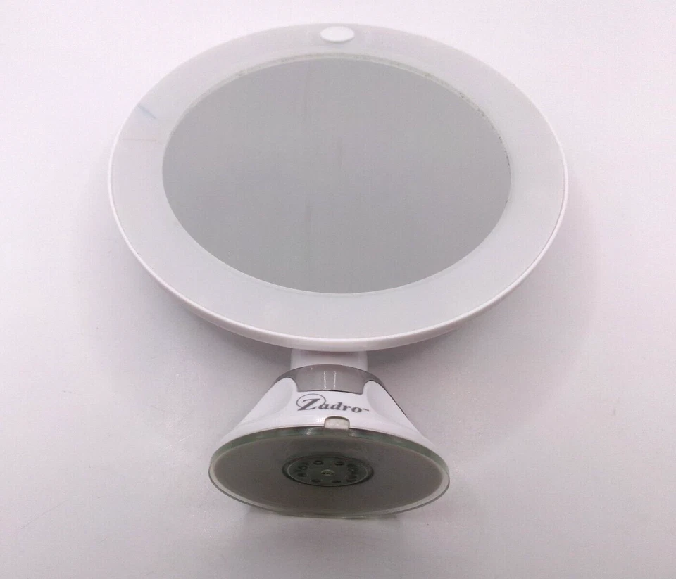 Zadro LED Lighted Z'Swivel Power Suction Mirror 10X Magnification Power 7.5"Tall - Image 2 of 4