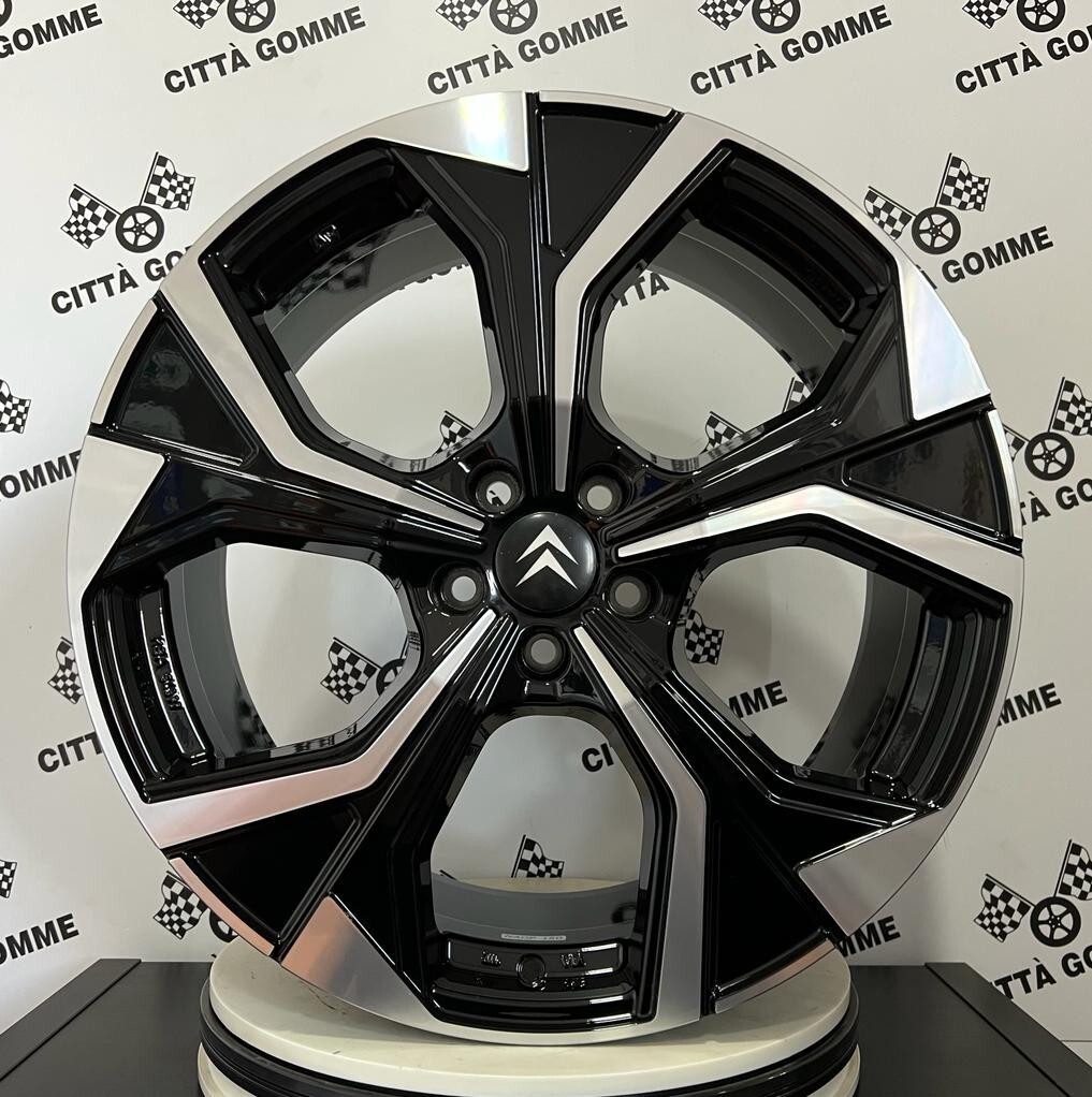 Set Of 4 Alloy Wheels Compatible With Citroen C4 Aircross C