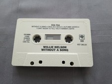 Willie Nelson - "Without A Song" CASSETTE TAPE - with case - no cover