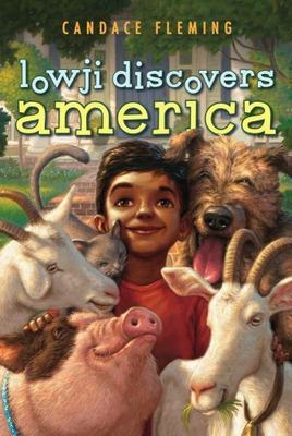Lowji Discovers America - 1416958320, paperback, Candace Fleming