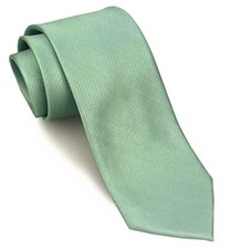 Men's Plaid Check Stripe Ties Pattern Business Formal One Size Light Sage Green