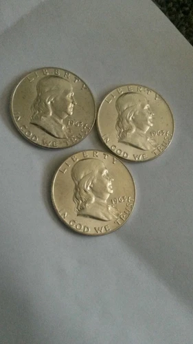 1963-D Franklin Half Dollar half BU Uncirculated  (1 COIN)