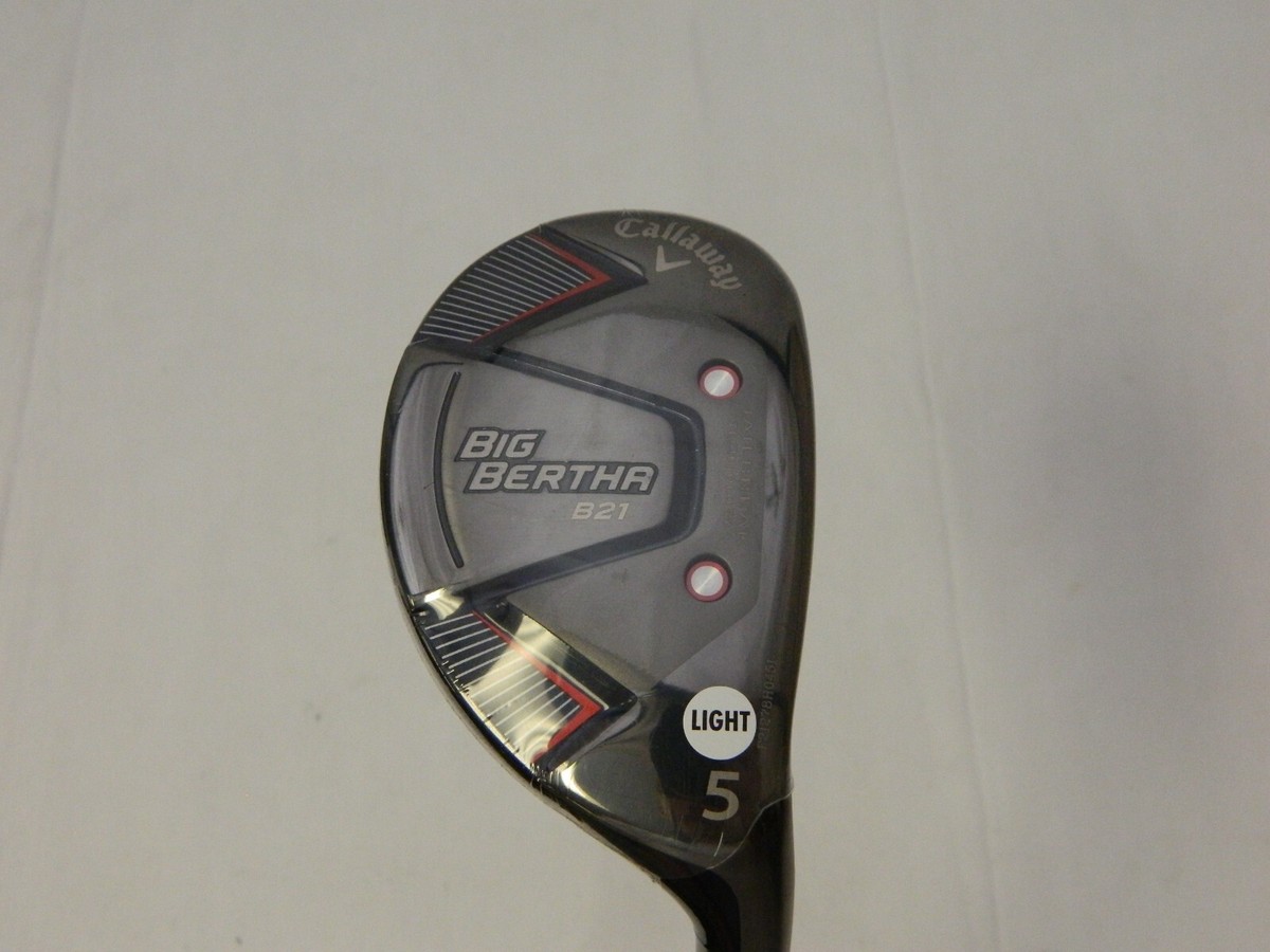 Hybride Callaway Big Bertha B21 24° (5 Hybride) - Senior Flex Rch 65 - Excellent état