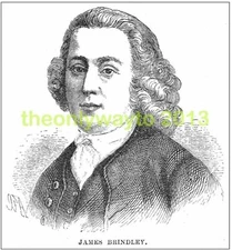 James Brindley, c1900, MODERN REPRODUCTION