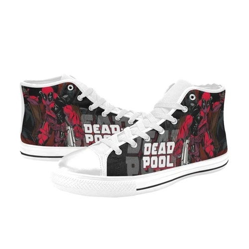 Deadpool 4 High Top Sneaker , Shoes Athletic