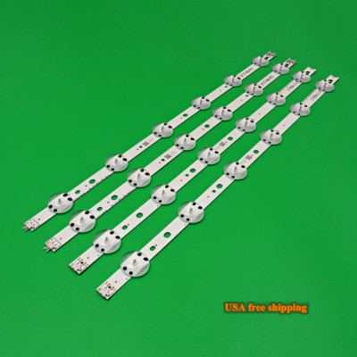 4pcs LED Strips for LG 49UV340C 49UJ6565 49UJ651V 49UJ670V 49UJ701V V17 49 R1 L1