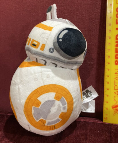 BB8 DROID 7 INCH OFFICIAL STAR WARS DISNEY Plush Toy Figure + TAG VGC!!! - Picture 1 of 6