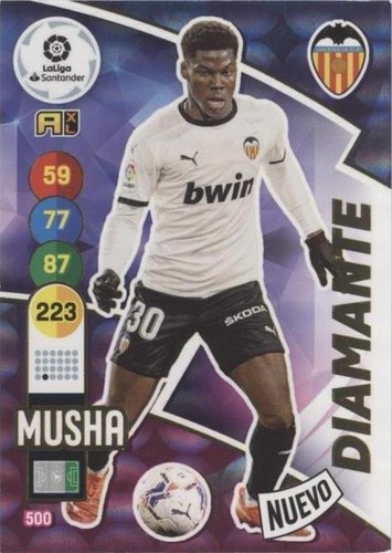 2020-21 MOSAIC LA LIGA #75 YUNUS MUSAH PEACOCK CHOICE ROOKIE PSA