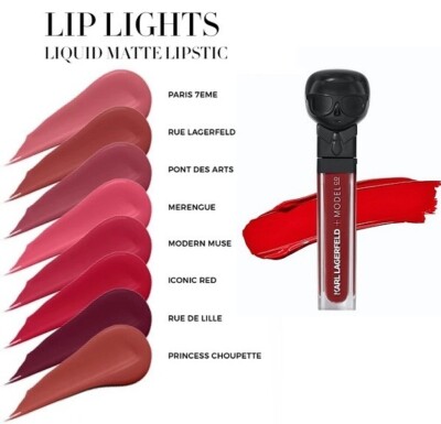 KARL LAGERFELD + ModelCo LIPLIGHTS Liquid Matte Lipstick No Light