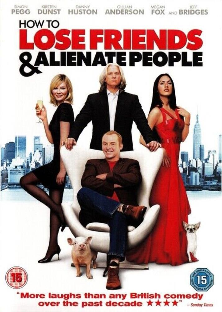 How to Lose Friends and Alienate People DVD (2009) FREE SHIPPING