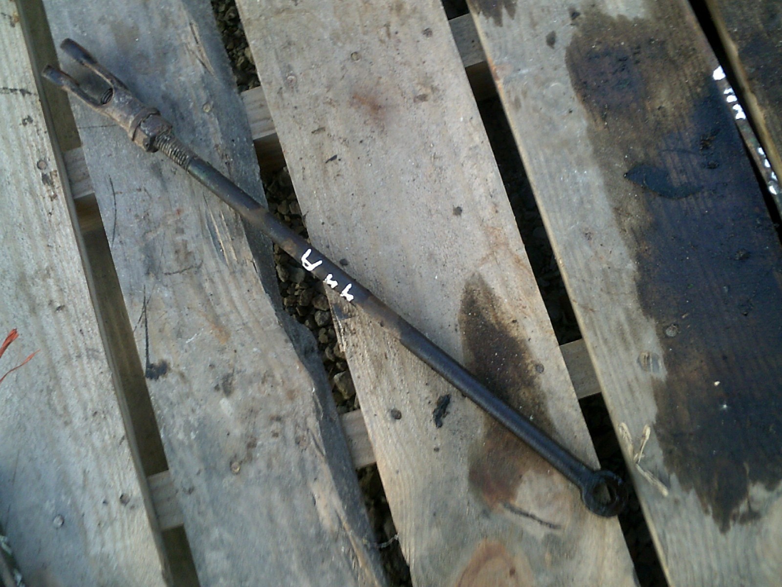 1944 John Deere A tractor JD hand clutch lever linkage control rod eBay